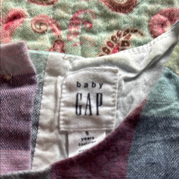 Colorful Plaid Kids Dress - Picture 3 of 3